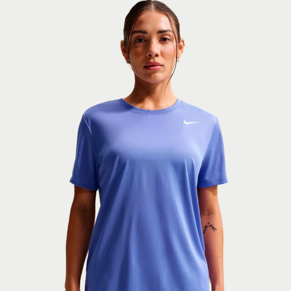 Nike Dri-Fit Regular T-Shirt Damen-blau